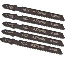 Пилки по дереву Sturm T119B 5шт. 5250307