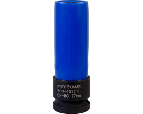 Ударная головка 6-гранная 1/2" WiederKraft WDK-703-4017L 17 мм