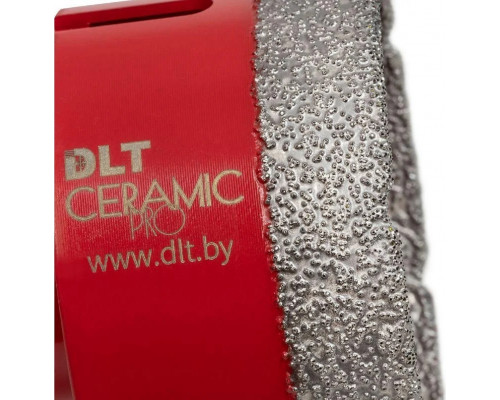 Алмазная коронка для мокрого сверления DLT 0502 по керамограниту Ceramic Pro, 68мм