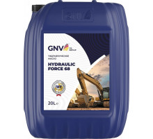 Масло гидравлическое GNV Hydraulic Force 68 20 л GHF1013404014510068020