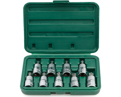 Набор головок TORX 1/2" HANS 46024-9 T20-T60, 9 предметов