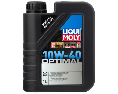 Масло моторное LIQUI MOLY SAE10W40 Optimal 1 л 3929 3929