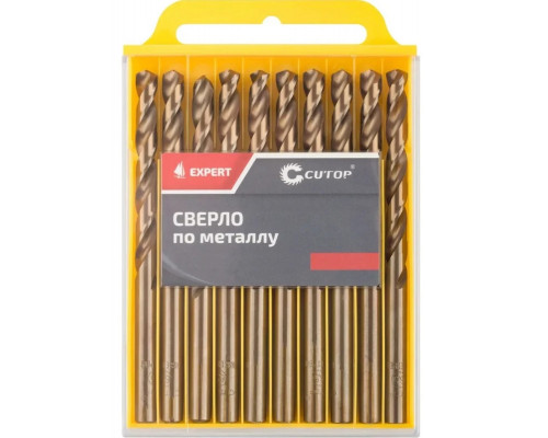 Сверло по металлу Cutop EXPERT 6х93 мм (10 шт) 53-485
