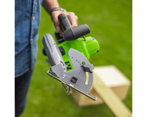 Пила циркулярная аккумуляторная GREENWORKS GD24CS 24V, АКБ 4Ач и ЗУ 1500907CUB