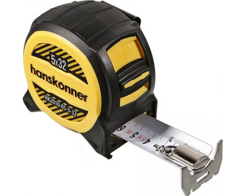 Рулетка HANSKONNER HK2010-05-5-32 с мощным магнитом