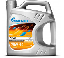 Масло трансмиссионное GAZPROMNEFT GL-5 75W-90 4 л 253651868