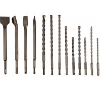 Набор буров Kranz KR-91-0409 и долот SDS-plus, 13 пр.