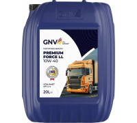 Масло моторное GNV Premium Force LL 10W40 20 л GPF1011454014511040020