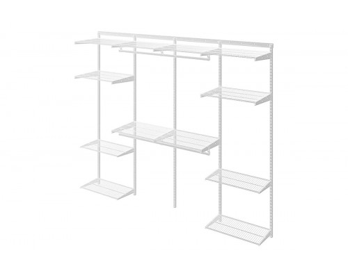 Гардеробная система ПРАКТИК HOME Max G240 белая S70199919601