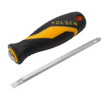 Отвертка TOLSEN TT20042 со сменной битой, 2 в 1