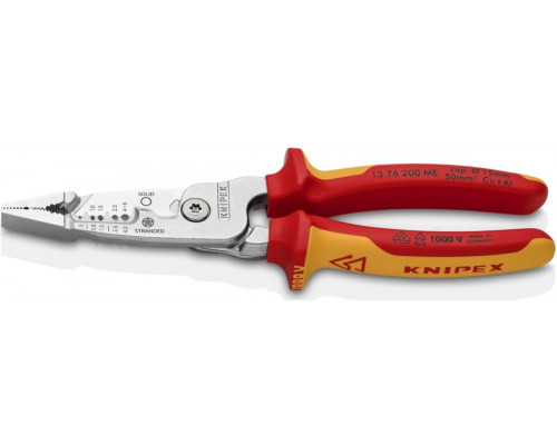 Инструмент для удаления изоляции KNIPEX KN-1376200ME с диэлектрическими ручками