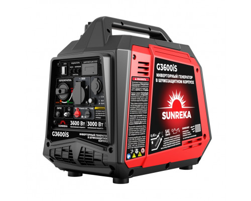 Генератор бензиновый SUNREKA G3600iS инверторный 211032