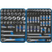 Тележка инструментальная KING TONY BOARD 325 предметов, синяя 9G38-325MRVB