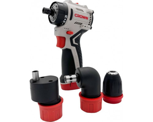 Дрель-шуруповерт аккумуляторная Crown CT21129HQX-2 BMC