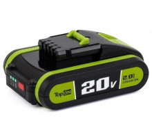 Аккумулятор TopON для Worx 20В, 2.0Ah (Li-Ion) TOP-PTGD-WX-20-2.0