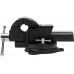 Тиски Kranz KR-12-5101 слесарные 100мм, поворотные, с наковальней