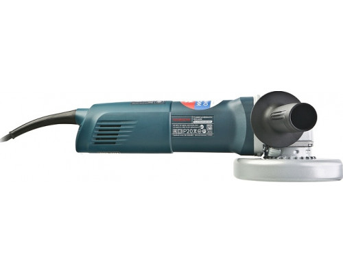 Угловая шлифмашина сетевая HANSKONNER HWS1400E platinum, 125мм, плавн пуск