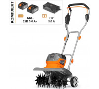 Культиватор DAEWOO DAT 3542Li SET аккумуляторный 40 см.