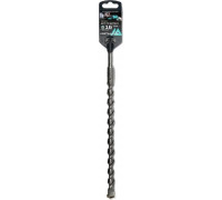 Бур SDS-plus METALLICA Optima 16х310/250 мм, по бетону напайка с центром, 2 спирали 904619