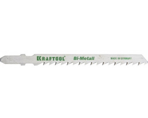 Пилки по дереву KRAFTOOL T144DF быстрый рез, шаг 4мм, 75мм, 2 шт. 159520-4