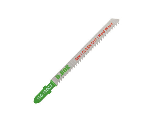 Пилки по дереву D.BOR 75/100*2,5 мм BIM / CLEAN CUT / Hard Wood (T101BF/3101-F) (2 шт.) D-105-100C3-02