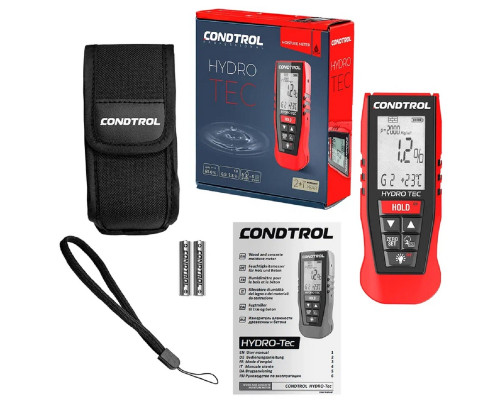 Измеритель влажности CONDTROL Hydro Tec для древесины и бетона 3-14-020