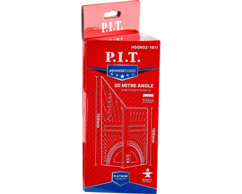 Угольник P.I.T. HSQR02-1611 трехмерный