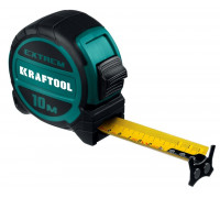 Рулетка KRAFTOOL 34127-10 Extrem 10м х32мм, со сверх широким полотном