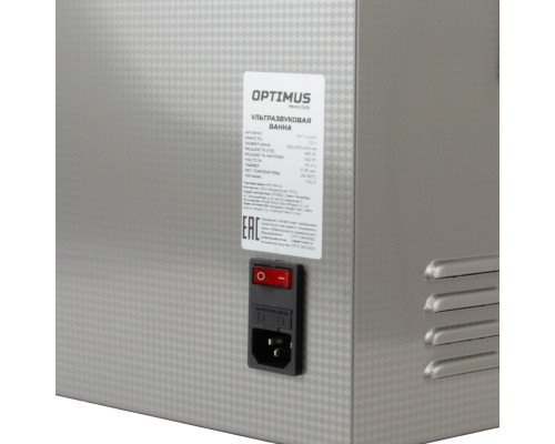 Мойка ультразвуковая Optimus OPT-UC220 с подогревом, 22 л