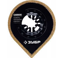 Полотно с твердосплавной крошкой ЗУБР CARBIDE ВК8 Р60 дисковое угловое 15579-70