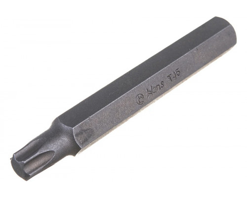 Бита для заворачивания HANS 043-7T45 длинная TORX на 10мм T45