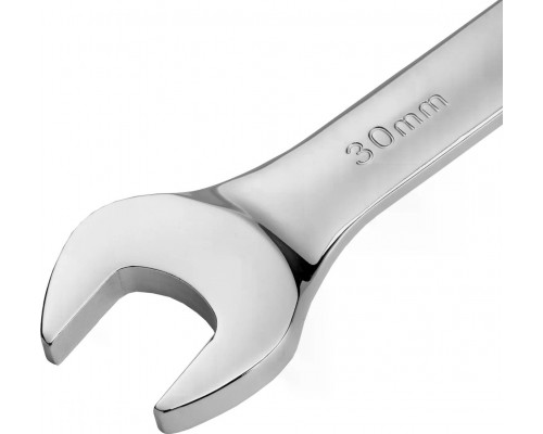 Ключ комбинированный трещоточный Denzel 7714815 30 мм