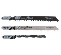 Набор пилок Kranz KR-92-0321 № 1 T101B/T111C/T119BO (3 шт./уп.)