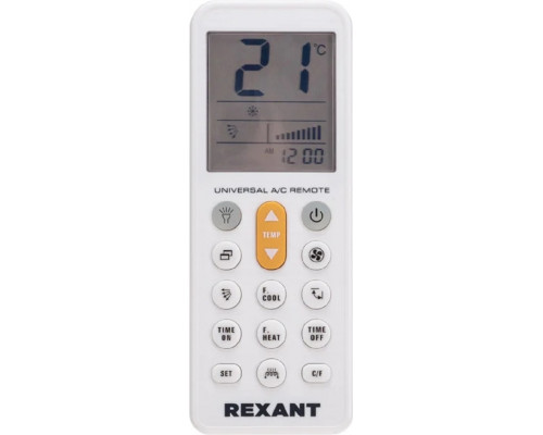 Пульт REXANT 38-0105 универсальный для кондиционеров (RX-102AII)