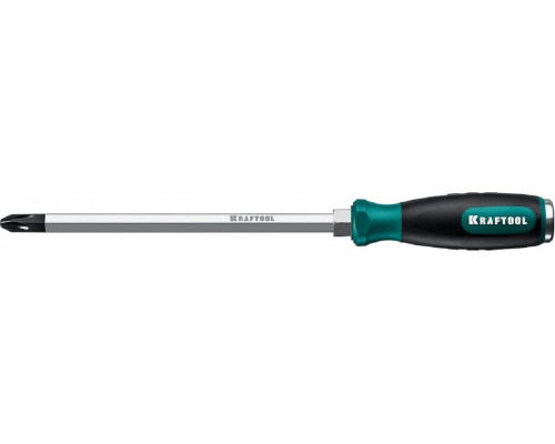Отвертка ударная KRAFTOOL IMPACT PH 4 со сквозным стержнем Cr-Mo 250034-4
