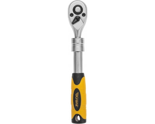 Трещотка Kranz KR-12-8413 ключ телескопический 1/4", 162-210 мм