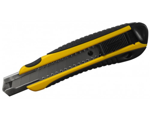 Нож строительный BERGER BG1354 18 мм с тремя лезвиями