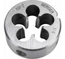 Плашка BERGER BG1183 дюймовая 1/4-18NPT, внешний d 38 мм