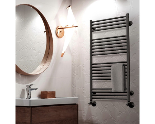 Полотенцесушитель ROYAL THERMO Casa black П21 500х1200 электро (встроен. диммер) НС-1434016