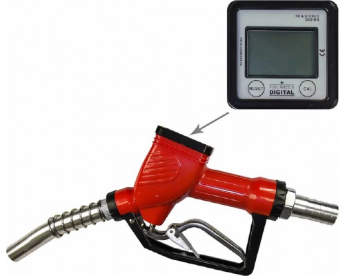 Пистолет PETROLL LLY-25A заправочный с электронным счетчиком 1207