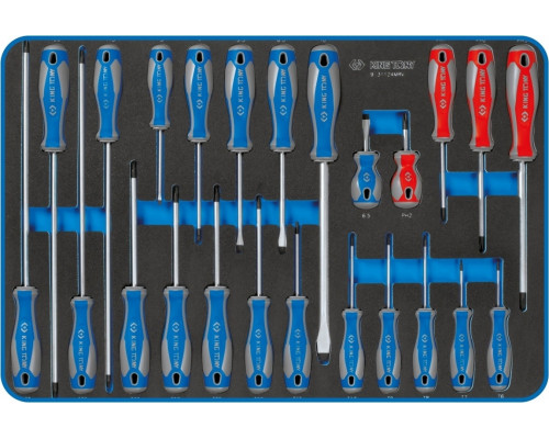 Тележка инструментальная KING TONY BOARD 325 предметов, синяя 9G38-325MRVB