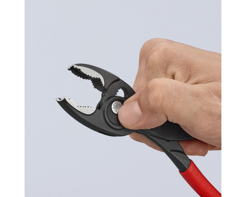 Клещи KNIPEX KN-8201200SB TwinGrip с фронтальным и боковым захватами