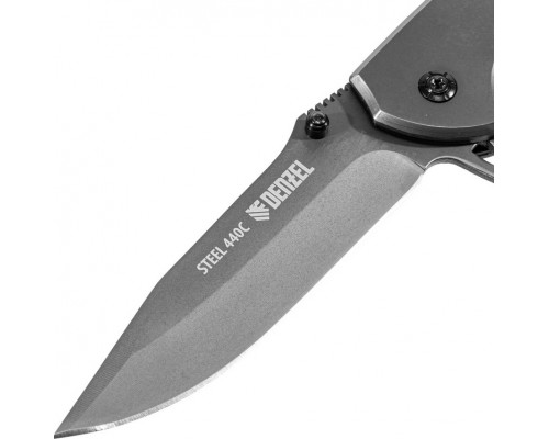 Нож Denzel 79207 складной, системы Liner-Lock, с накладкой G10