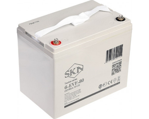 Аккумулятор тяговый SKN 6-EVF-80 12V 84A/H C5