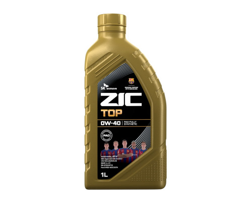 Масло моторное ZIC TOP 0W40 1 л 132611
