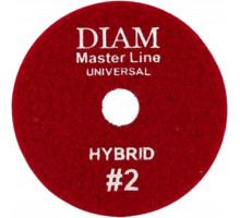 Алмазный гибкий шлифовальный круг DIAM Step-3 100*3 #2 Master Line Hybrid (сухая/мокрая) 000719