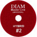Алмазный гибкий шлифовальный круг DIAM Step-3 100*3 #2 Master Line Hybrid (сухая/мокрая) 000719