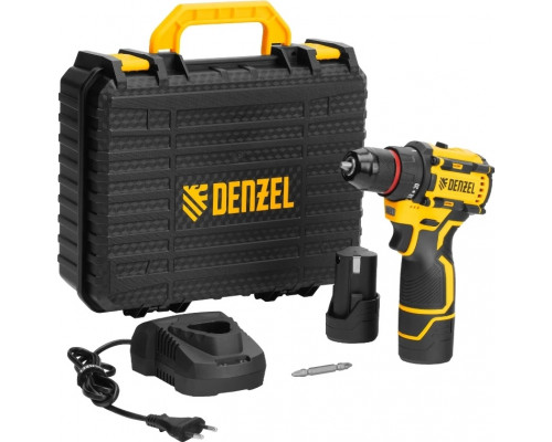 Дрель-шуруповерт аккумуляторная Denzel CDH-BL-12 26108