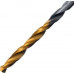 Сверло по металлу Denzel Р6М5, Golden Tip спиральное 2x49мм, 2шт 718223