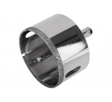 Алмазная коронка для мокрого сверления Kranz KR-92-0017 65мм по керамограниту с центров. сверлом